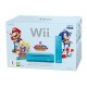 NINTENDO WII HW BLUE MARIO SONIC LONDON OLYMPICS PAK KONSOL